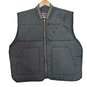 Diesel Gree/gray trucker Men's Vest